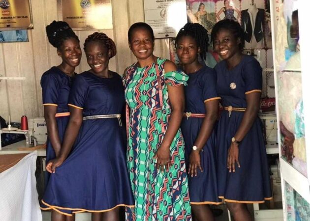Adukroman Foundation Mentorship Program Sponsors Ernestina Tamakloe of Bepowase